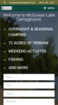 Mobile Screenshot of mcgowanlake.com